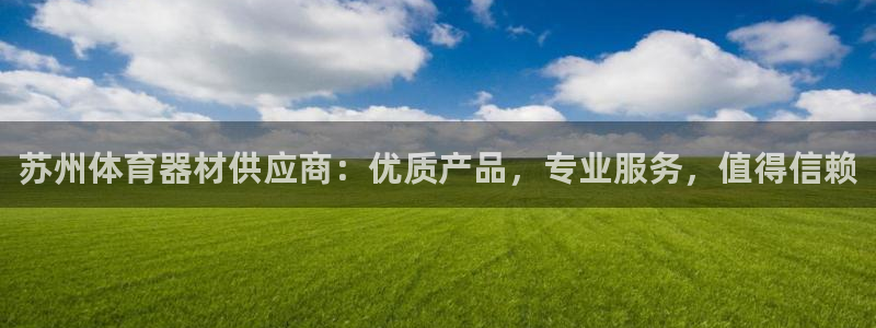 耀世娱乐的494o3 主管：苏州体育器材供应商：优质