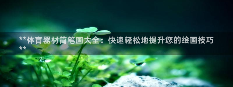 耀世平台是黑台子吗知乎：**体育器材简笔画大全：快速