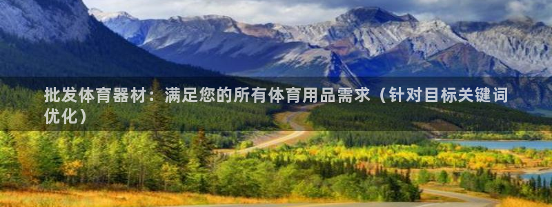 耀世平台网站：批发体育器材：满足您的所有体育用品需求