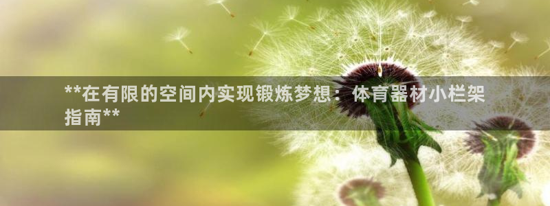 耀世娱乐老板是谁：**在有限的空间内实现锻炼梦想：体