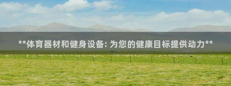 耀世娱乐返点：**体育器材和健身设备: 为您的健康目