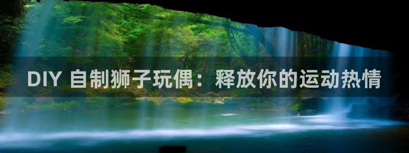 耀世集团是干嘛的企业啊怎么样：DIY 自制狮子玩偶：