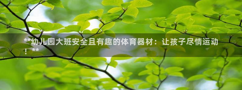 耀世娱乐软件下载官网：**幼儿园大班安全且有趣的体育
